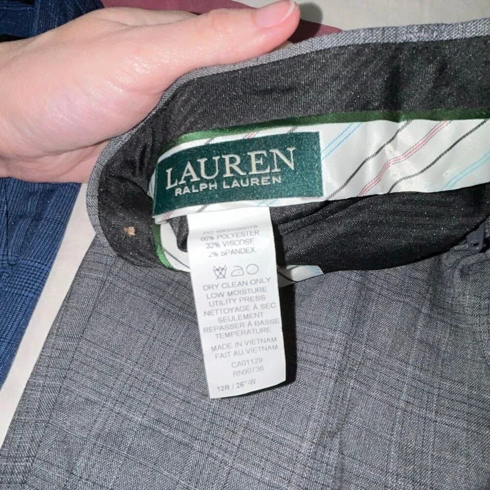 Ralph Lauren boys dress pants sz 12R straight fit